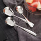Set of 3 Small Serving Spoons - Gold & Silver option - 304 Stainless Steel (Photo 15)