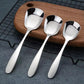 Set of 3 Small Serving Spoons - Gold & Silver option - 304 Stainless Steel (Photo 12)