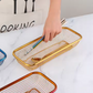 Luxury stainless steel cutlery holder with PVD finish