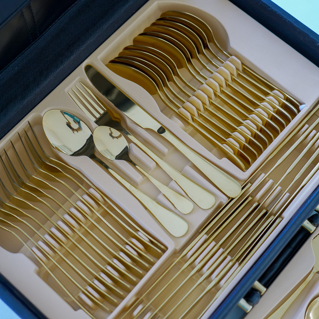 Gold PVD Cutlery