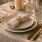 Napkin Rings | Sun Design | Metal & Stonework | Set of 4/6/8
