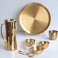 North Indian Complete Gold plated Thaali Set