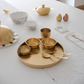 7-piece-gold-thali-dinner-set-with-12-inch-thali-two-curry-bowls-dip-bowl-spoon-fork-and-glass