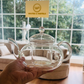 Glass teapot with strainer – induction and microwave safe