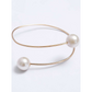 Curtain Accessory- Gold Curtain Tieback with Large Pearls - 1 piece
