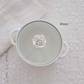 Premium ceramic serving pot with floral lid for luxury dining experiences