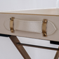 Texture butler tray with luxury handle