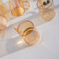 gold lustre glass