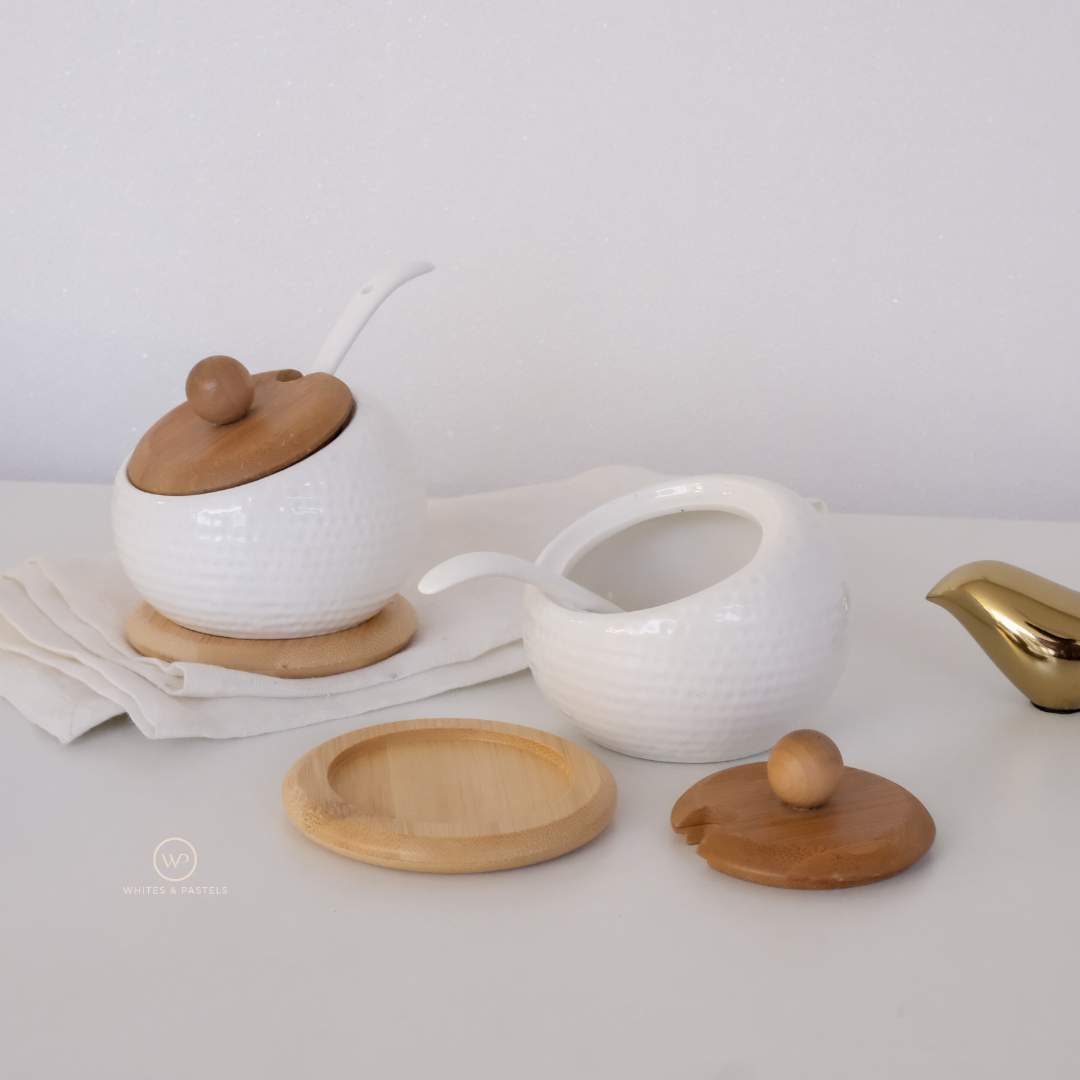 Modern ceramic serving jar for luxury kitchen décor