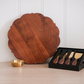 13-inch solid wood charcuterie serving board for cheese and appetisers