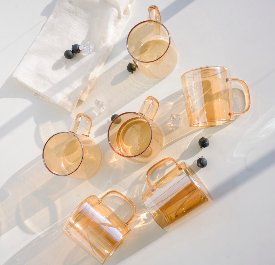 Premium borosilicate glassware for modern dining