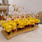 Wooden Skewer Board with 50 Picks