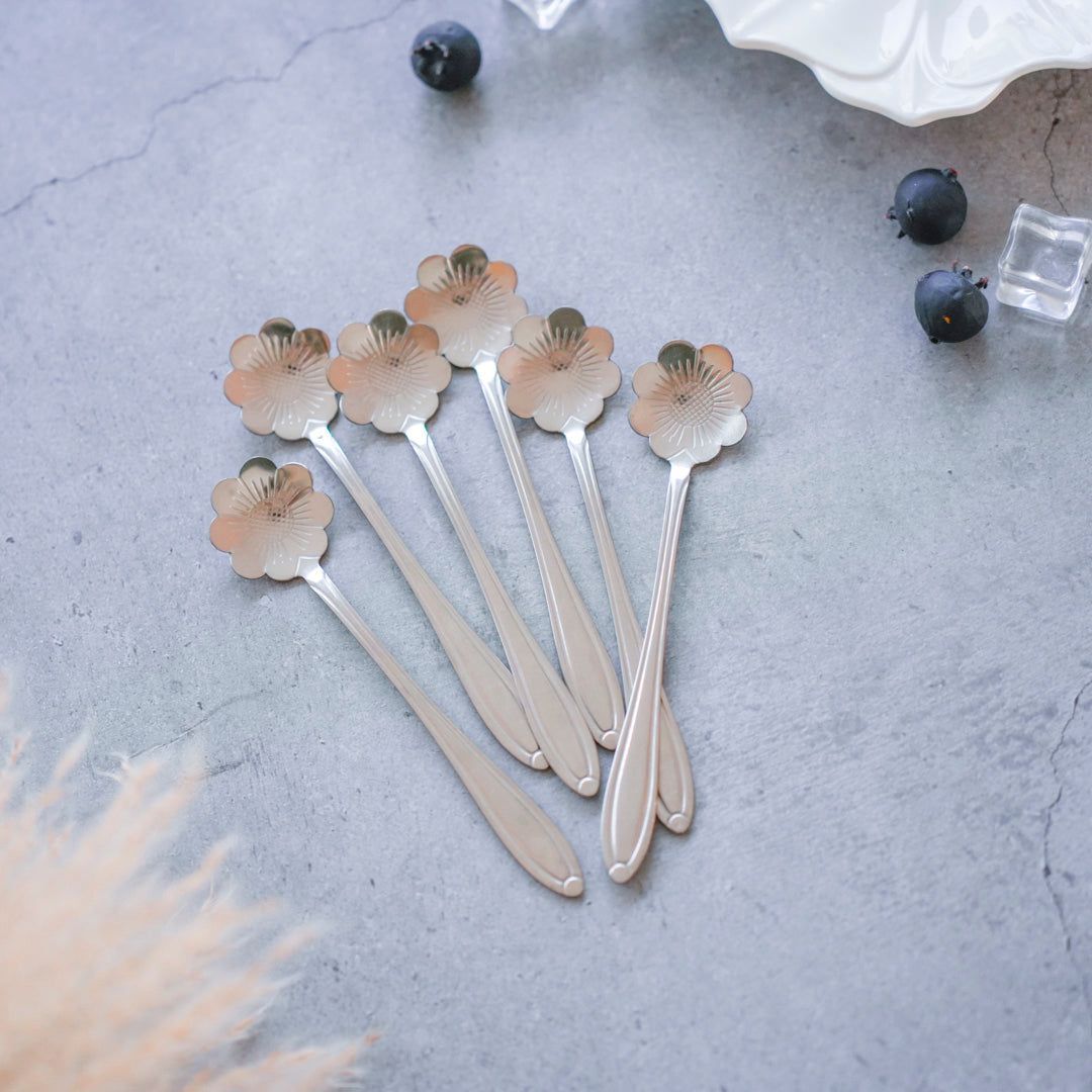 stainless steel spoon