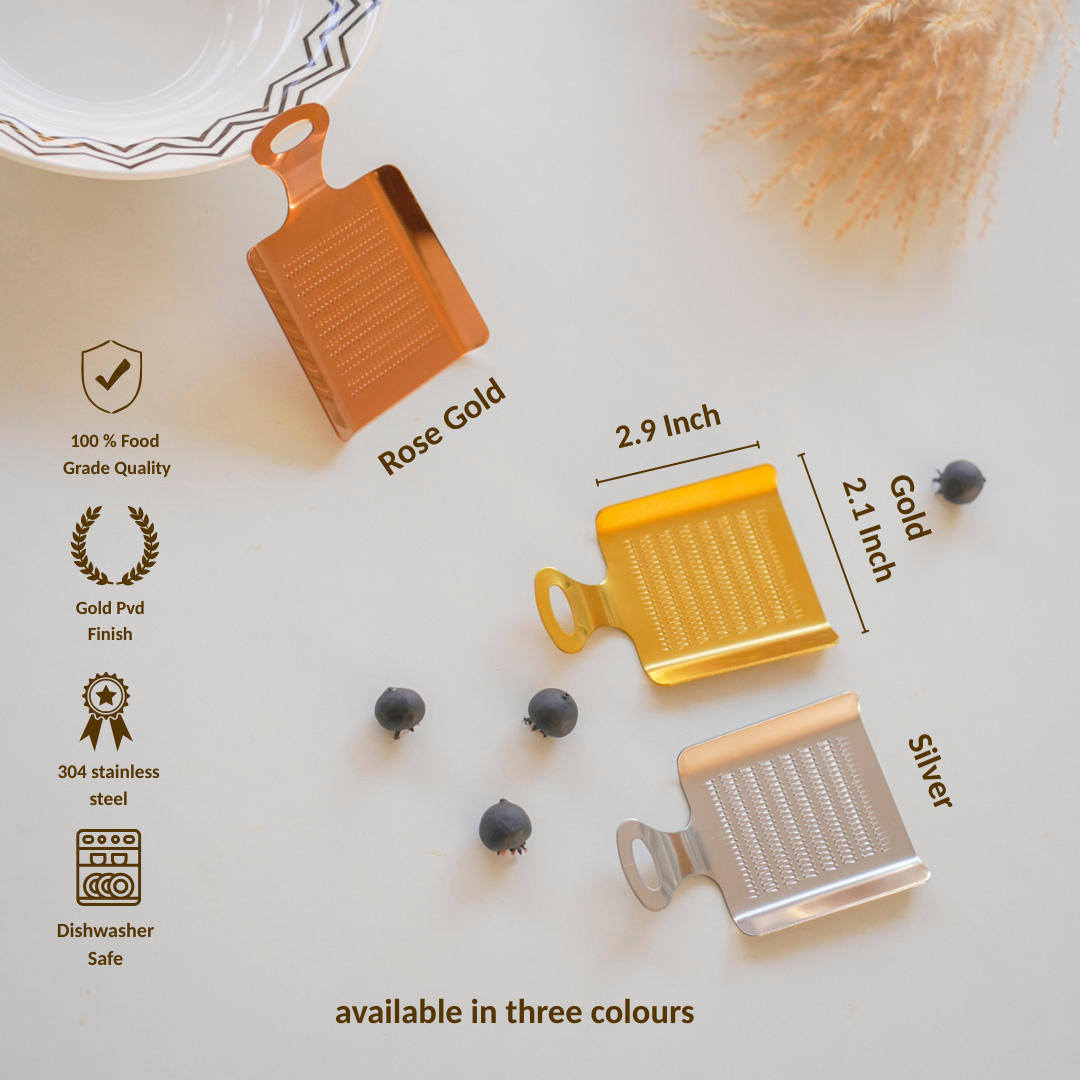 mini ginger grater in three colours