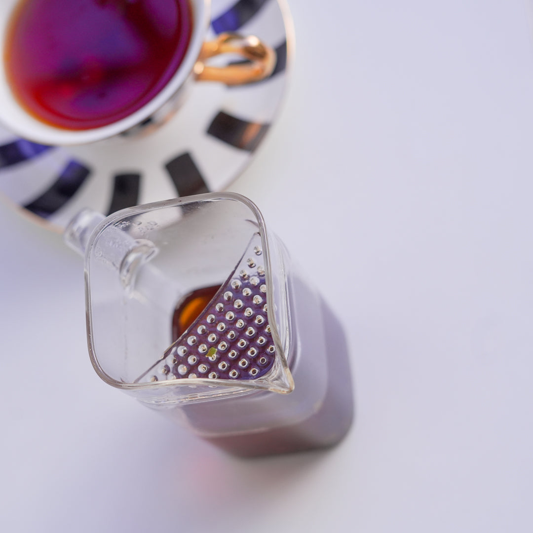 400 ml heat-resistant glass tea cup for brewing loose-leaf tea