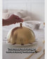 Luxury Gold SS Food Cloche Dome | Gourmet Serving Cover