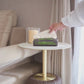 Luxury Tissue Box with Bird | Gold | White | Rose Gold