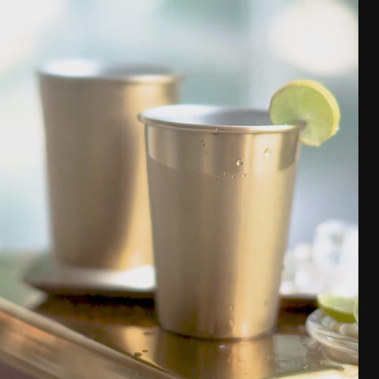Luxury golden tableware glasses for modern homes