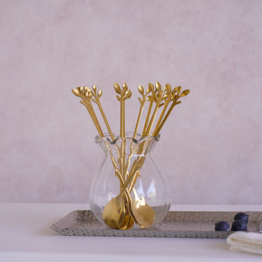 Luxury gold barware cocktail stirrers – set of 6 and 12