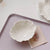 French Embossed Dessert Bowl - Cherry Blossom Flower - Porcelain