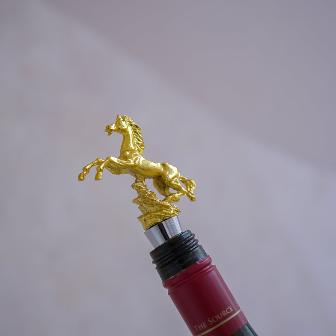 Horse Bar Accessory for Wine Champagne and Liquor Bottles