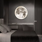 Modern LED Moon Wall Light Decor with remote - Light changing options