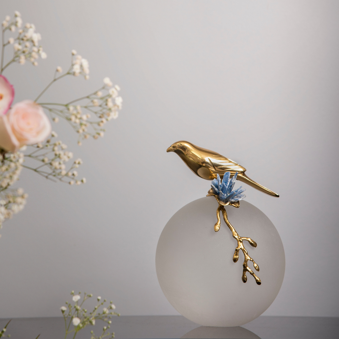 Luxury Bird with Crystal Ball