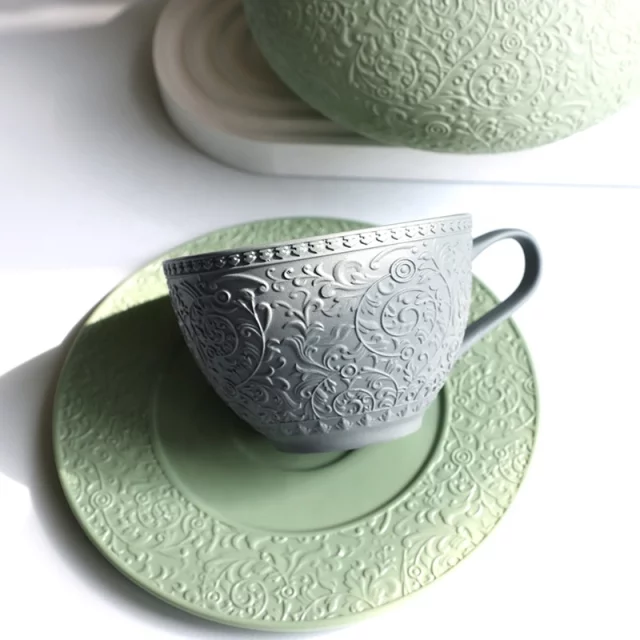 British Tea Coffee Cup & Saucer