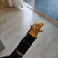 Leopard Wine Pourer cum Aerator - Gold