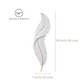 Feather Wall Light for Wall decoration