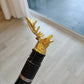 Reindeer Wine Pourer cum Aerator - Gold