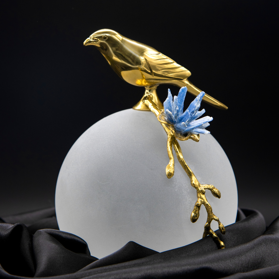 Luxury Bird with Crystal Ball