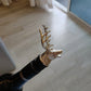 Reindeer Wine Pourer cum Aerator - Silver
