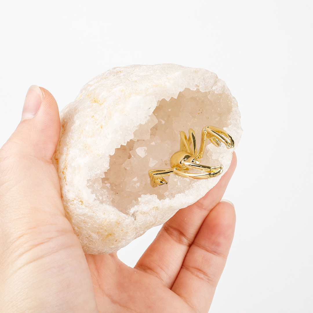 Decor Ornament - Natural Geode Crystal Stone