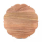 Wooden Tray for Serving - Lotus shape