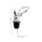 Reindeer Wine Pourer cum Aerator - Silver