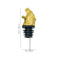 Leopard Wine Pourer cum Aerator - Gold