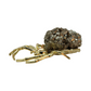 Decor Ornament - Pyrite Spider