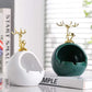 Reindeer Ash Tray- Green