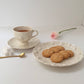European Embossed Snack Plate - 8 inch