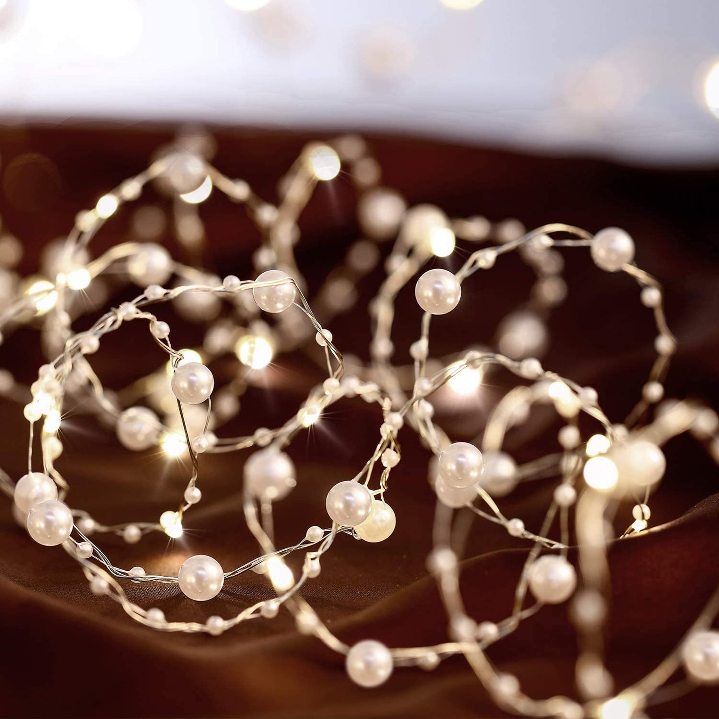 Fairy Lights with Pearls