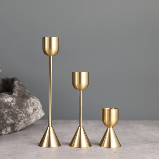 Set of 3 Candle Holder Stand