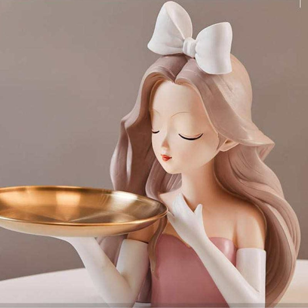 Girl Sculpture Tray