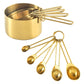 Gold Kitchen Accessories - Set of 4 Measuring Cups