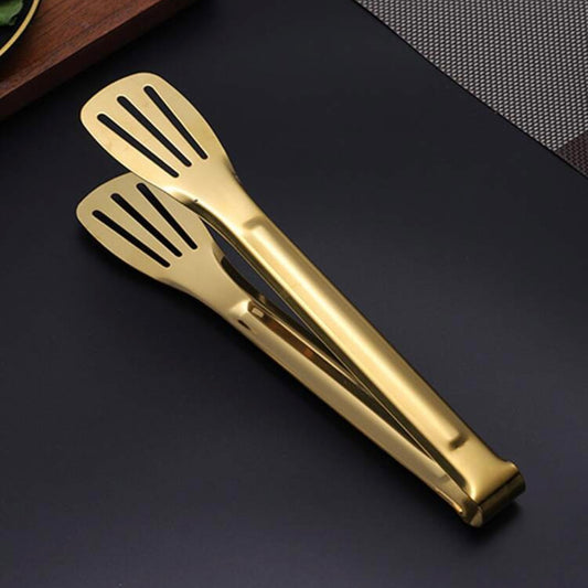 Gold Kitchen Accessories - Tong and Rice Spoon