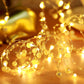 Fairy Lights with Pearls | White | Red - Decor (Photo 4)