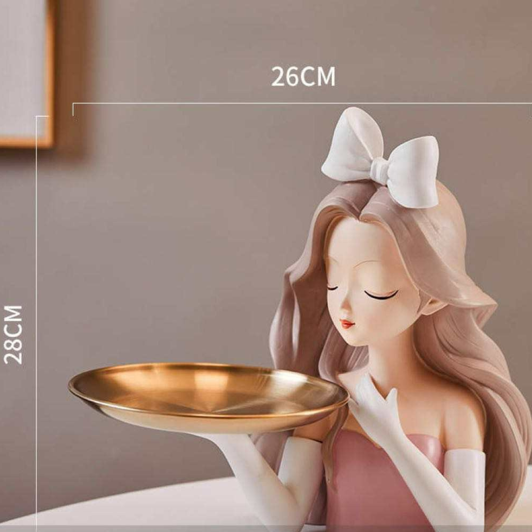 Girl Sculpture Tray