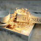 Fairy Lights with Pearls | White | Red - Decor (Photo 3)