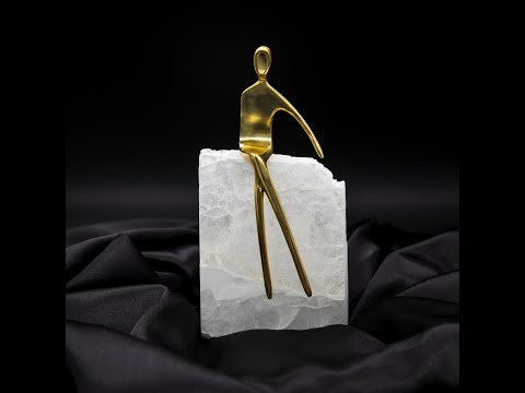 Man & Rock Sculpture
